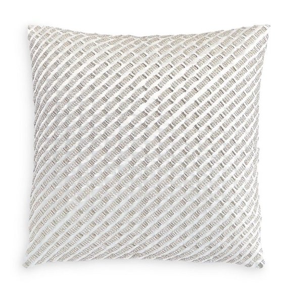 Hudson Park Collection Quartzite Beaded Decorative Pillow - Picture 1 of 6